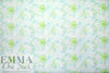 European linen digital print - flower geometry 2.25 yd