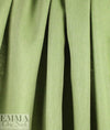 European medium weight linen twill woven - grass 1 yard