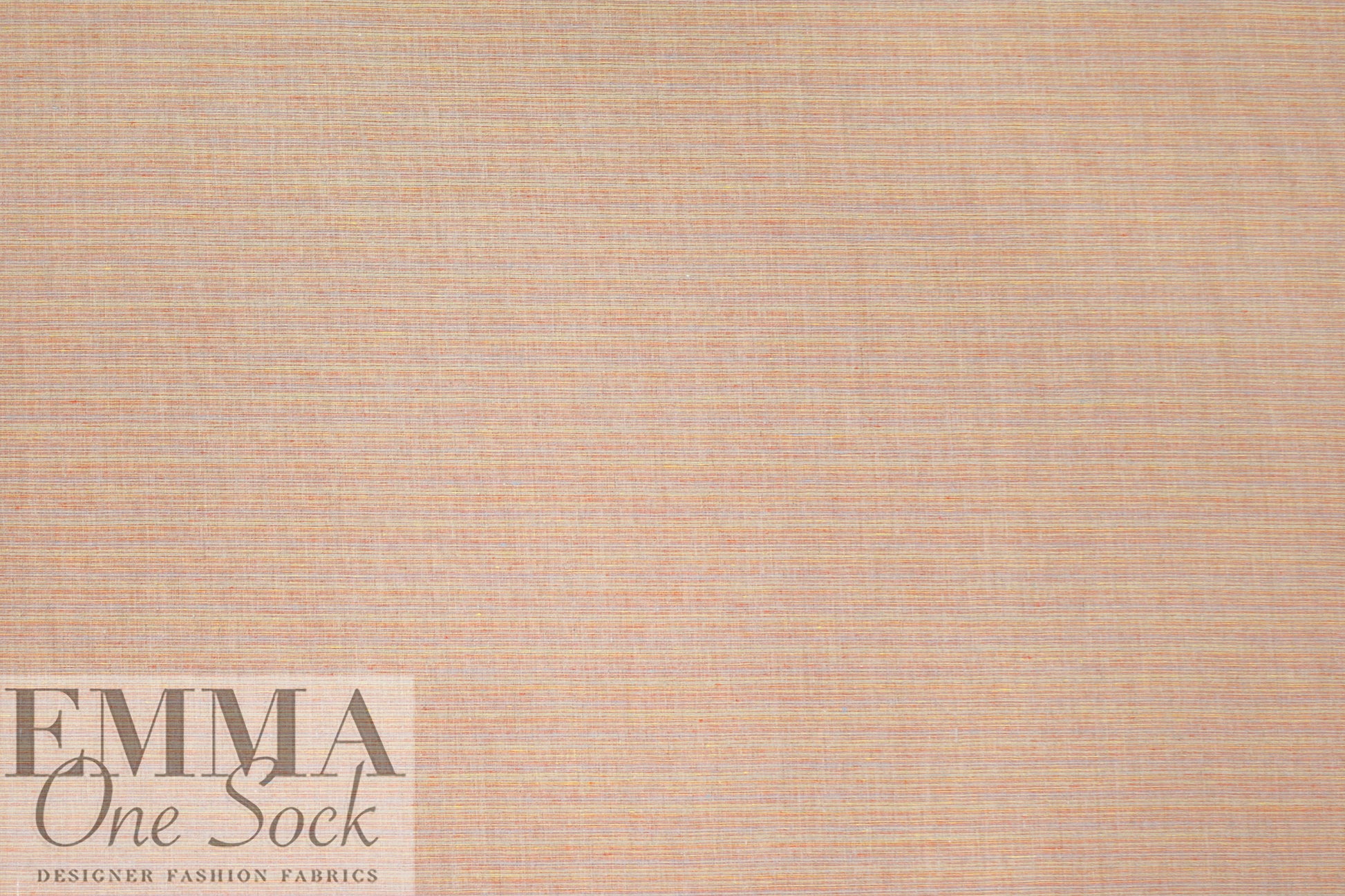 yarn-dyed micro stripe linen woven - tropical pastels