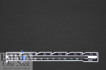 Roma linen/rayon woven - black .875 yds
