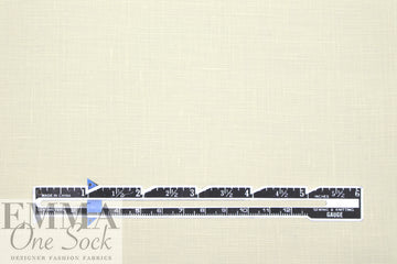 European all linen lightweight woven - ivory 2 yds
