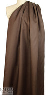 European all linen lightweight woven - coffee 2.5 yd