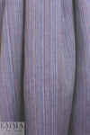 European muscat/wine stripe all linen woven .5 yds