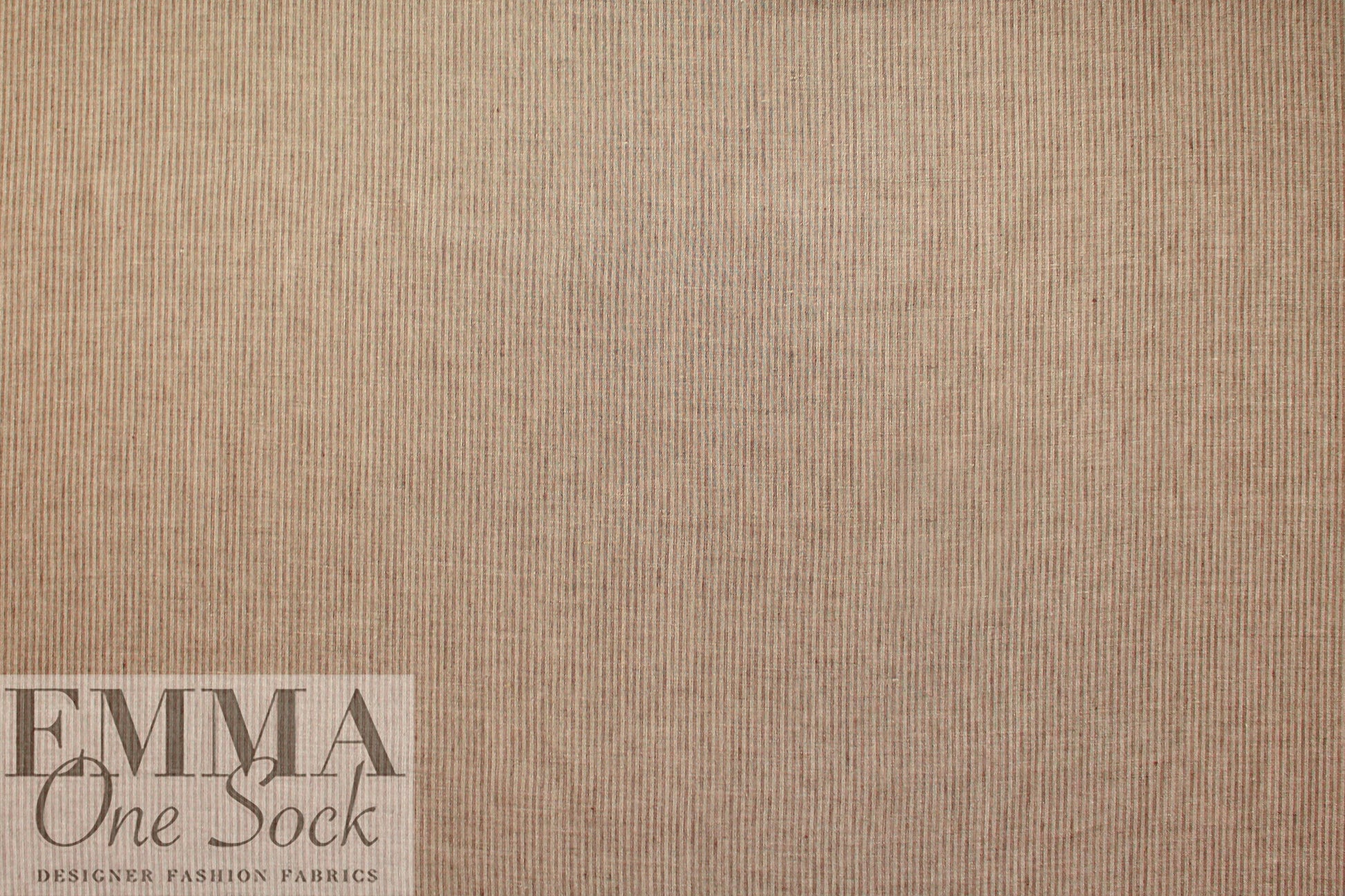 European frappe ticking stripe all linen woven 1.5 yd