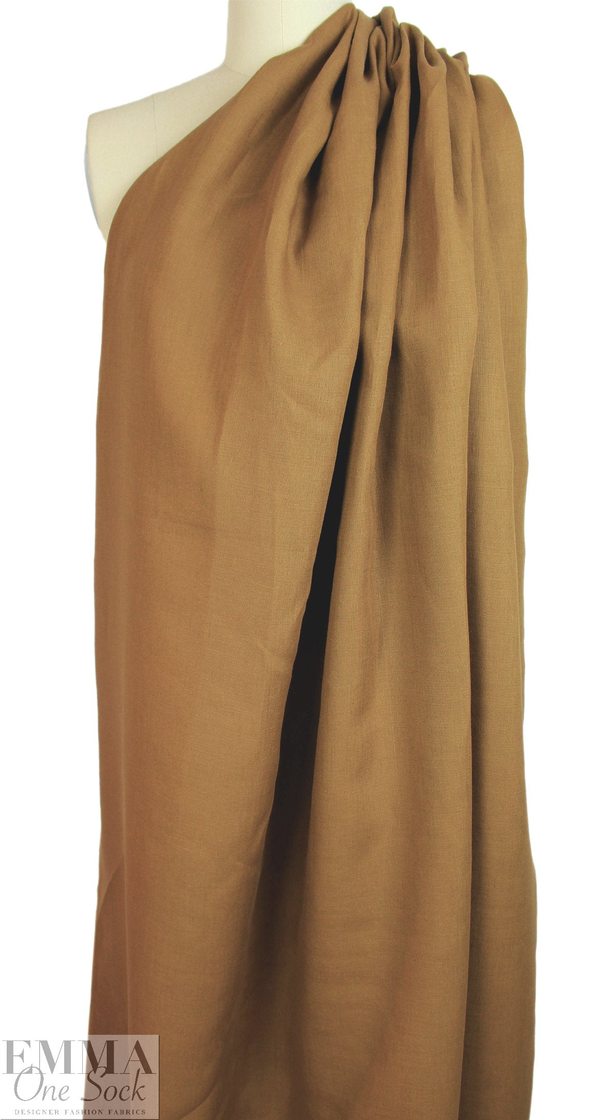 European all linen lightweight woven - sandalwood 1.875 yd