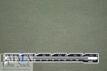Roma linen/rayon woven - khaki green 1 yard