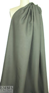 Roma linen/rayon woven - khaki green .75 yds