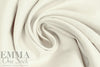 Roma linen/rayon woven - light creamy ivory .875 yds