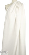 Roma linen/rayon woven - soft white 1 yard