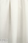Roma linen/rayon woven - light creamy ivory .75 yds
