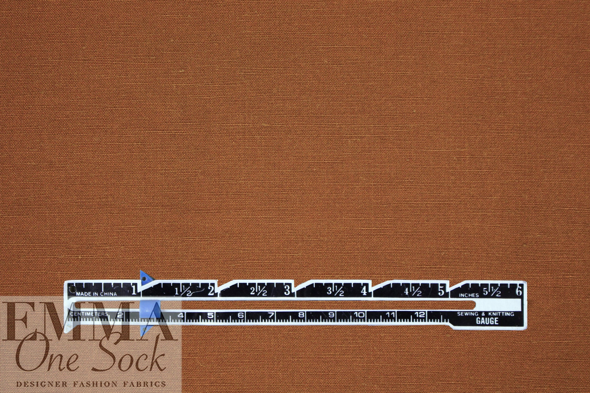 Roma linen/rayon woven - nutmeg spice 2 yds