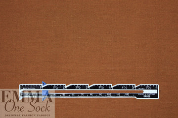 Roma linen/rayon woven - nutmeg spice 2 yds