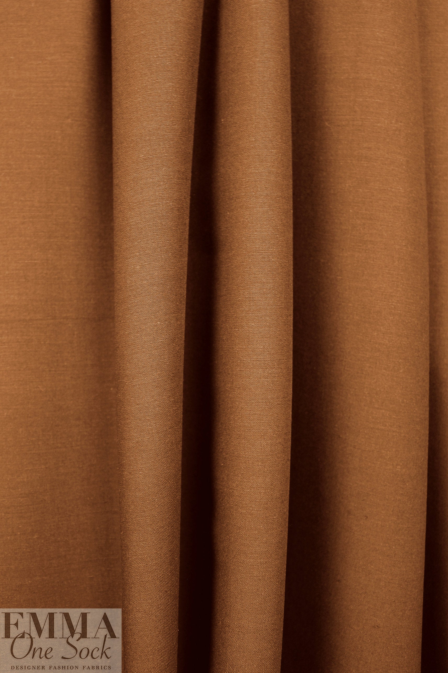 Roma linen/rayon woven - nutmeg spice 2 yds