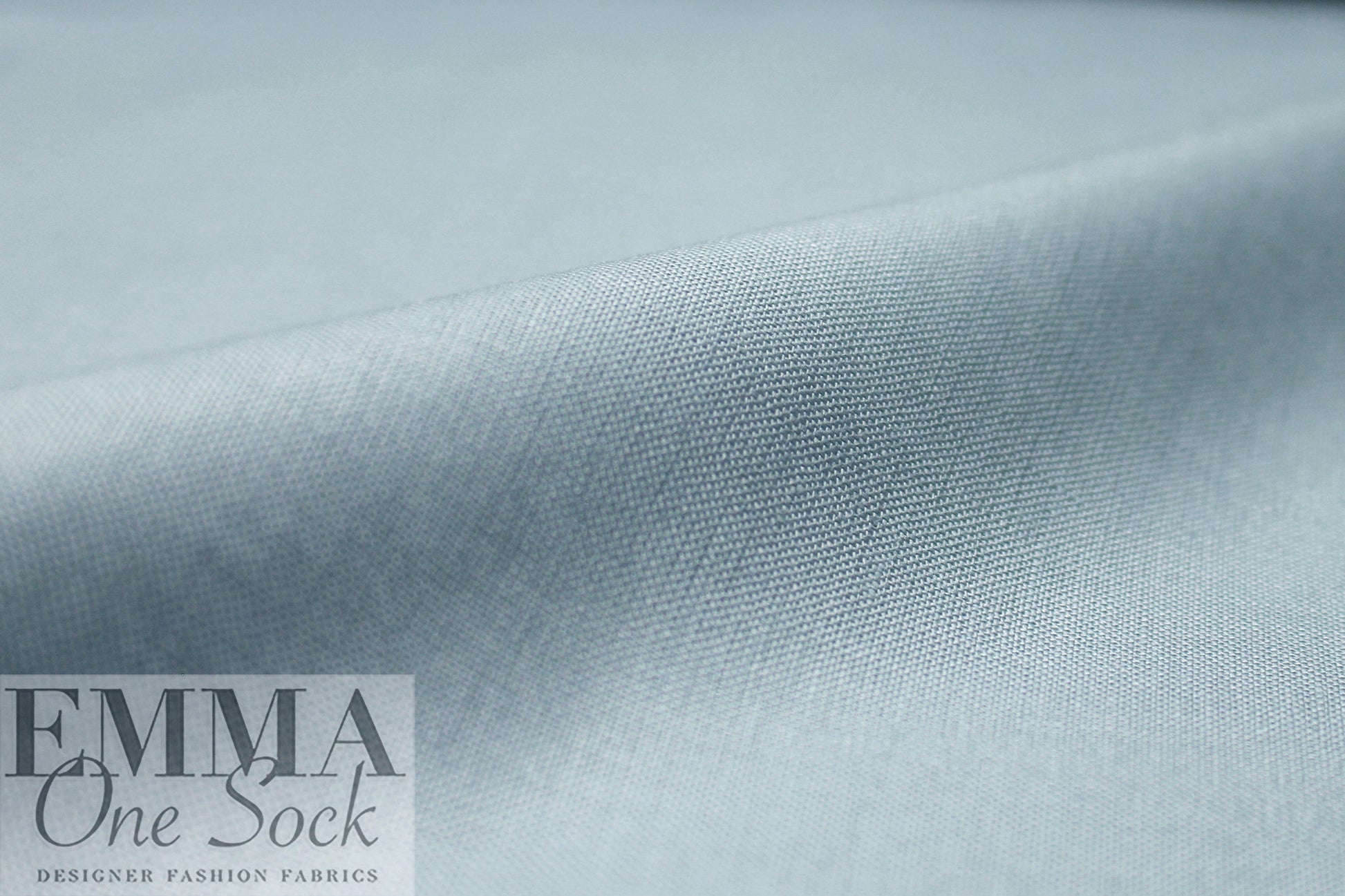 European all linen lightweight woven - blue fog 1.625 yd