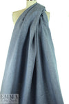 fine quality cross dye linen - dusk blue/black .625 yds