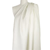 Roma linen/rayon woven - creamy white .75 yds