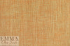 European medium weight linen twill woven - orange/sand 2.75 yd