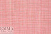 fine quality cross dye linen - pink/white 1.75 yd