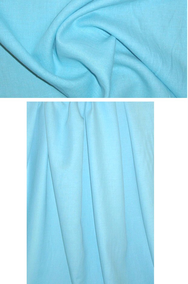 imported medium-light weight linen - sky