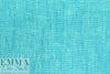 fine quality cross dye linen - turquoise/white 1.875 yd