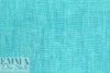 fine quality cross dye linen - turquoise/white 1.375 yds