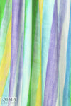 Italian watercolor stripes linen/cotton woven