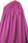 CA designer cotton/linen woven - fuchsia