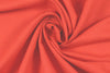 CA designer cotton/linen woven - poppy