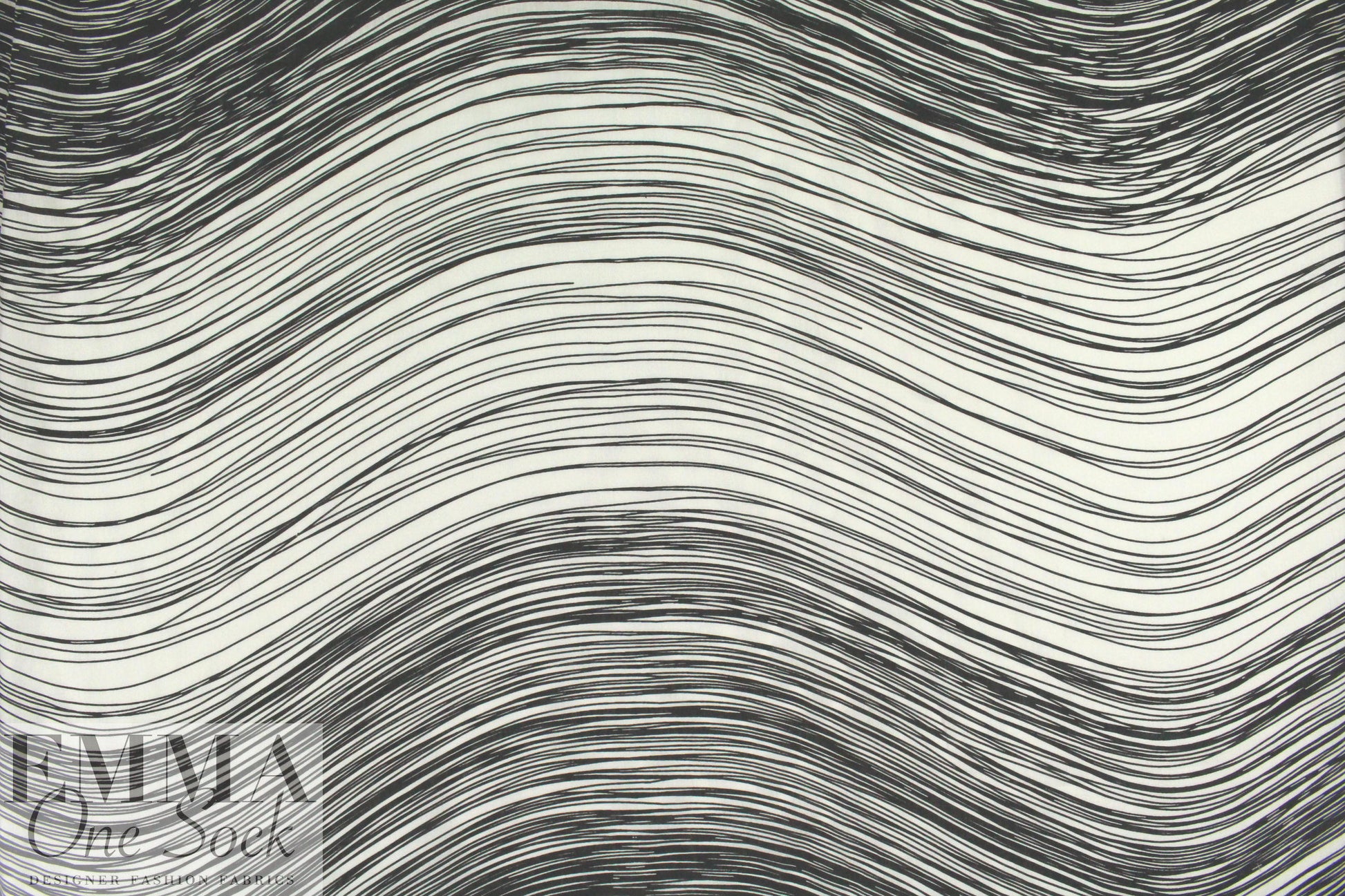 Zer0 + Maria Cornej0 tangled waves linen/viscose woven 2 yd