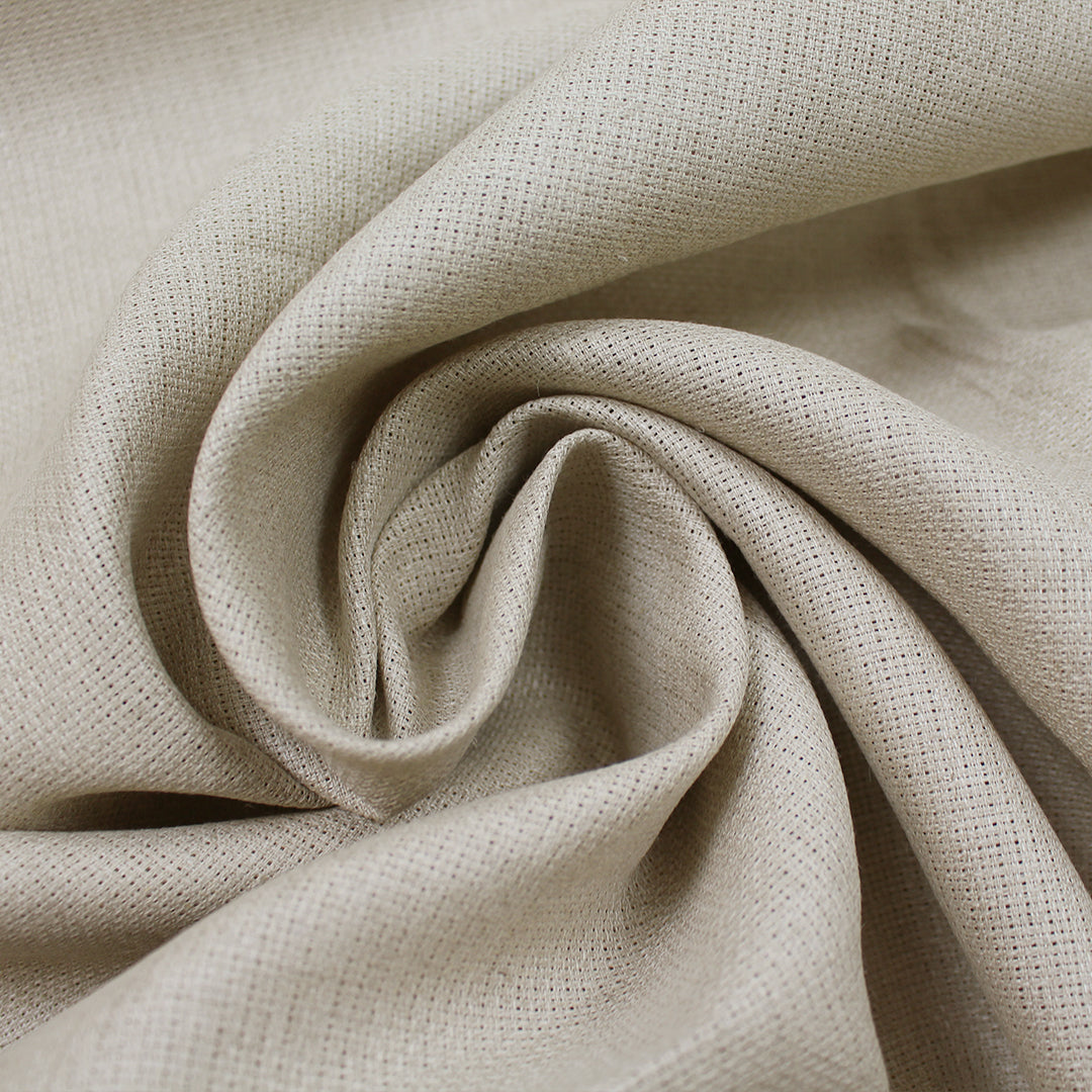 fine quality open weave linen - light taupe 2.125 yd
