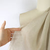fine quality open weave linen - light taupe 1.75 yd