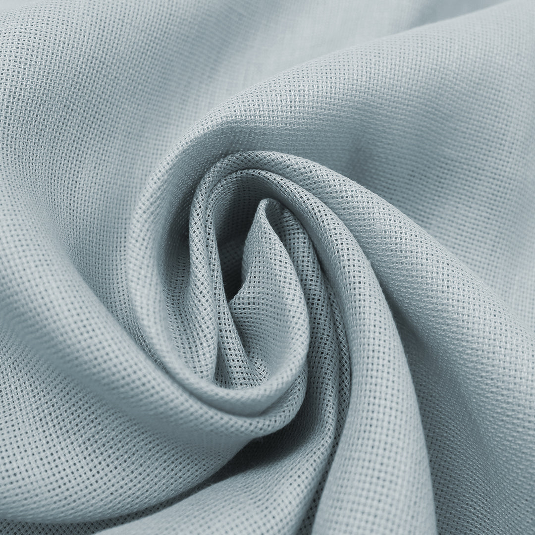 fine quality open weave linen - ice blue 2 yd
