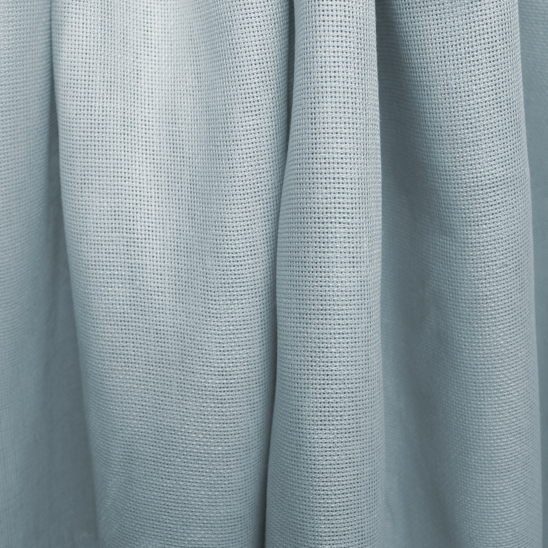 fine quality open weave linen - ice blue 2 yd