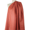 fine quality open weave linen - spiced coral 1 yard