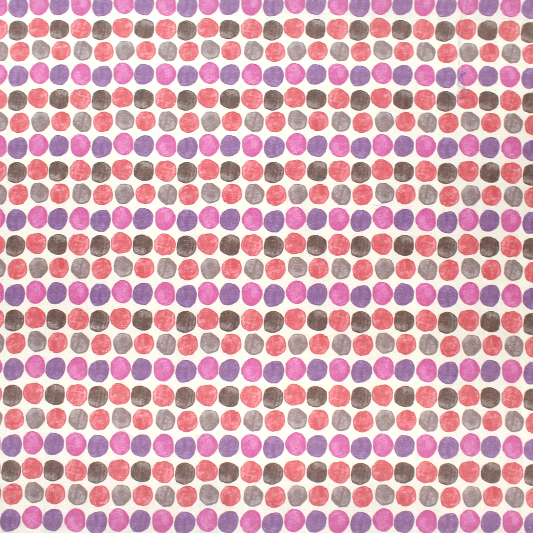 Italian 'painted dot' linen 'gauze' blouseweight woven .5 yds