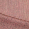 European linen novelty herringbone woven - peony/parchment/black