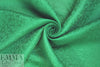 Italian linen jacquard woven - emerald 2 yd