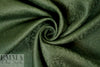 Italian linen jacquard woven - forest