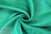 Italian linen jacquard woven - jade
