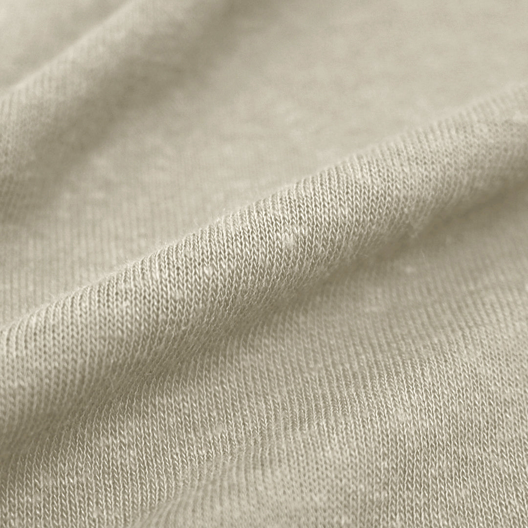 fine linen/viscose knit, Oeko-Tex certified - driftwood