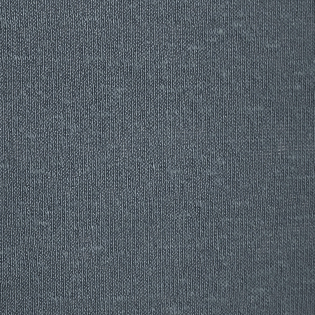 fine linen/viscose knit, Oeko-Tex certified - slate blue