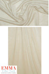 100% linen knit - bone 2 yds