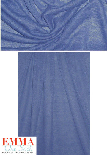 100% linen knit - denim 1.625 yds