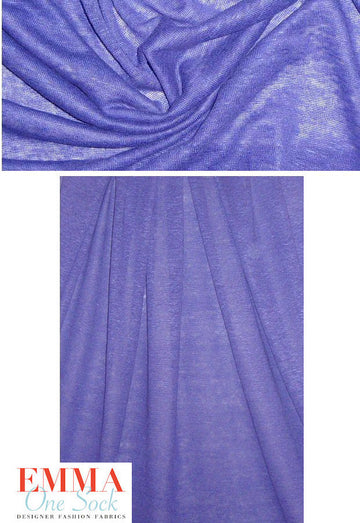 100% linen knit - grape 2.33 yds