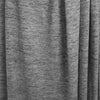 100% linen knit - med. grey melange 1.5 yd