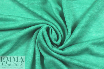 100% linen knit - jade mint