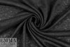 100% linen knit - black 1.5 yds