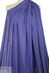 100% linen knit - grape