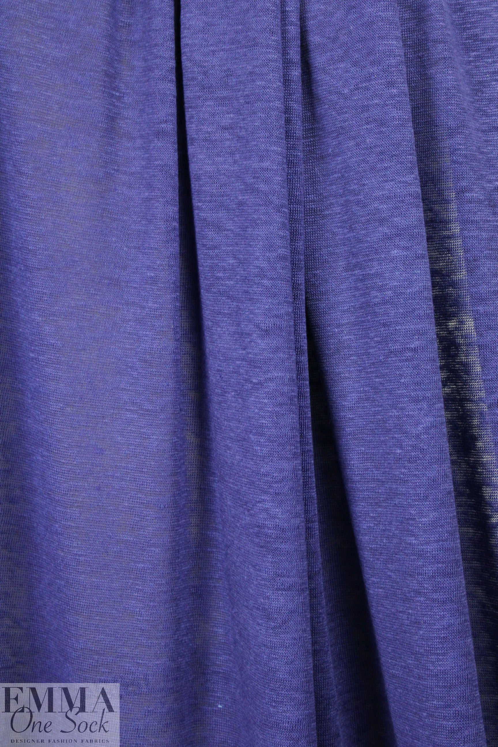 100% linen knit - grape