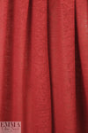 100% linen knit - soft red 1 yard